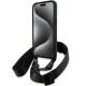 BMW M Edition Carbon Stripe & Strap case for iPhone 15 Pro - black