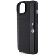 BMW Perforated Tricolor Line case for iPhone 15 Plus / 14 Plus - black