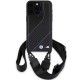 BMW M Edition Carbon Stripe & Strap case for iPhone 15 Pro Max - black