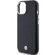 BMW Signature Wrapped Metal MagSafe Case for iPhone 14/15/13 - Black