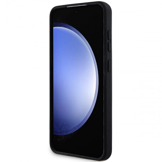 BMW M Silicone Printed Ring MagSafe case for Samsung Galaxy S24+ - black