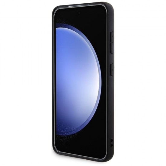 Guess 4G Collection Leather Metal Logo MagSafe Case for Samsung Galaxy S24 - Pink