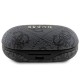 Guess 4G Metal TWS Headphones with ENC Charging Station - Black