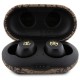 TWS Guess 4G Metal Bluetooth headphones with ENC docking station - brown
