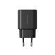 EU Joyroom JR-TCF05 20W USB-A USB-C charger + USB-C cable - black