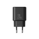 EU Joyroom JR-TCF05 20W USB-A USB-C charger + USB-C cable - black