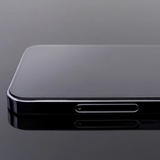 Wozinsky super tough full glue tempered glass full screen with frame case friendly Apple iphone xr / iphone 11 black