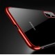 Clear Color Case Gel TPU Electroplating frame Cover for Samsung Galaxy A72 4G black