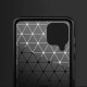 Carbon Case Flexible Cover TPU Case for Samsung Galaxy A22 4G black