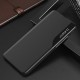 Eco Leather View Case Elegant Flip Cover Stand Function Poco M4 Pro 5G Black