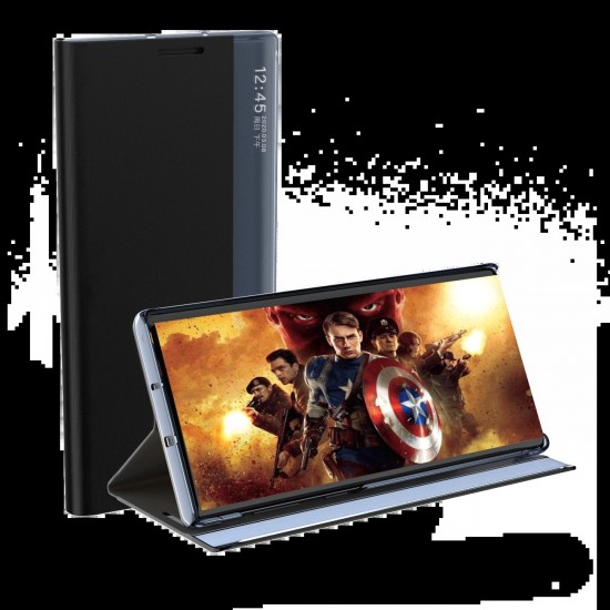 New Sleep Case cover with a stand function for Samsung Galaxy A73 black