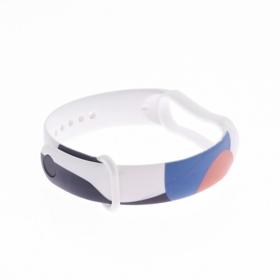 Strap Moro band for Xiaomi Mi Band 3 / 4 silicone strap watch bracelet pattern 10
