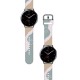 Strap Moro for Samsung Galaxy Watch 45 / 46 / 47 mm silicone bracelet watch band - pattern 17