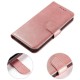 Magnet Case elegant case case cover with a flap and stand function Poco M4 Pro 5G pink
