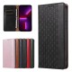 Magnet Strap Case for Samsung Galaxy S23+ Flip Wallet Mini Lanyard Stand Black
