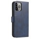Magnet Case for Samsung Galaxy S23 flip cover wallet stand blue