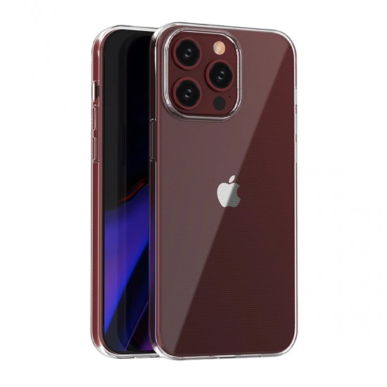 iPhone 15 Pro Max case from the Ultra Clear series in transparent color