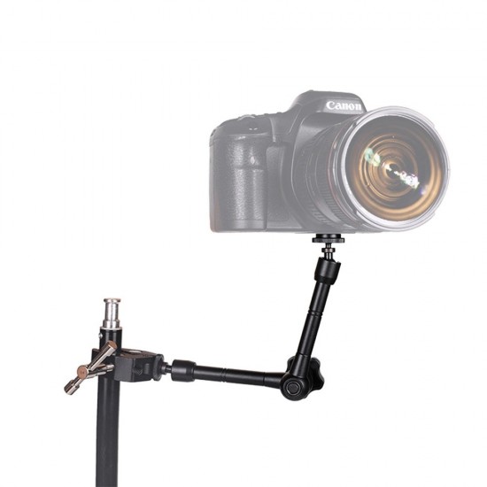 Clamp holder for camera, camera, microphone