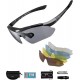 Rockbros 10003 Polarized Cycling Glasses - Black