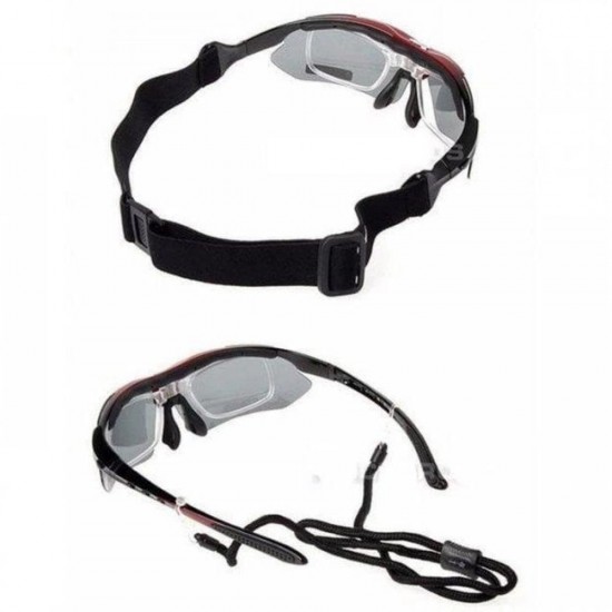 Rockbros 10003 Polarized Cycling Glasses - Black