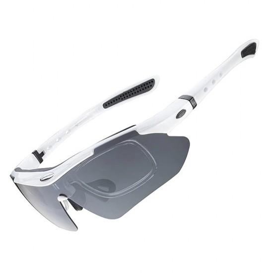 Rockbros 10142 photochromic UV400 cycling glasses - white