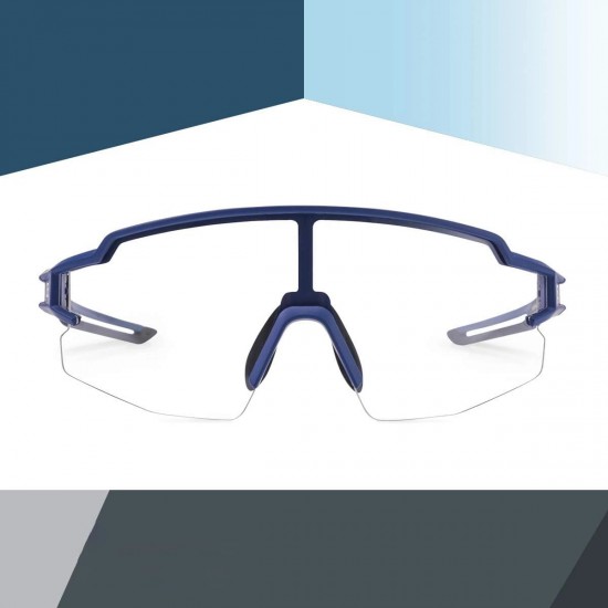 Rockbros 10174 UV400 Cycling Glasses - Blue