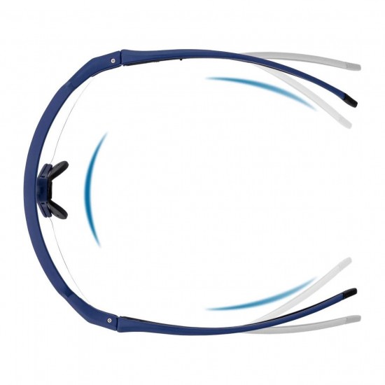 Rockbros 10174 UV400 Cycling Glasses - Blue