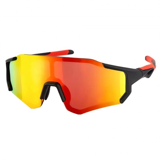 Rockbros 10182 polarizing cycling glasses - red