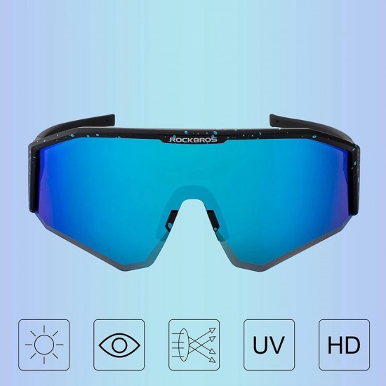 Rockbros SP297 polarizing cycling glasses - black