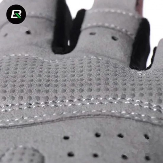 Rockbros S109GR cycling gloves, size S - gray