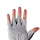 Rockbros S109GR cycling gloves, size S - gray