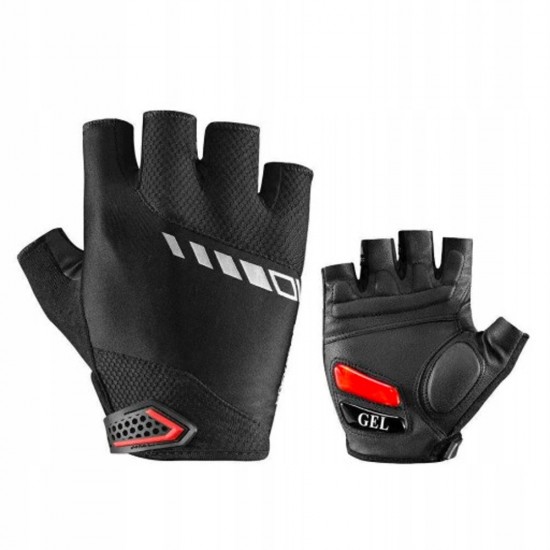 Rockbros S143-BK XL cycling gloves with gel inserts - black