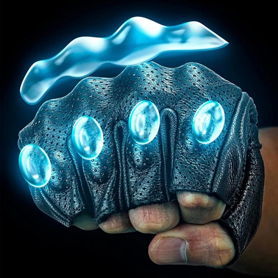 Rockbros 16220006005 XXL leather motorcycle gloves - black