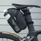 Rockbros C7-1 waterproof bicycle bag with saddle mounting 1.5l - black