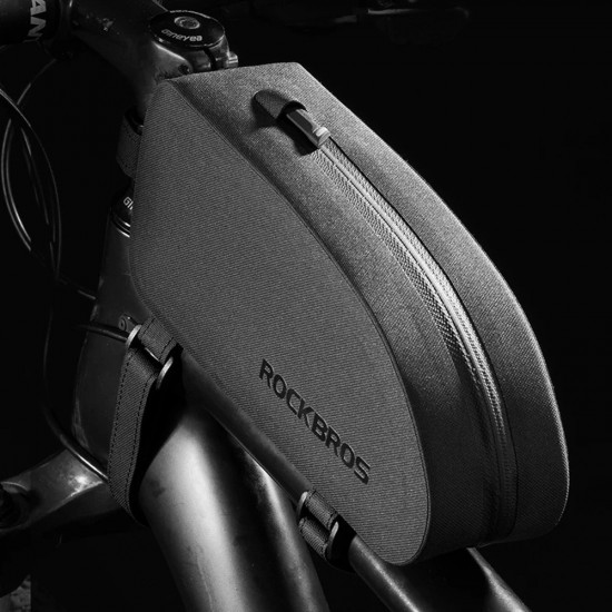 Rockbros AS-019-1 bicycle frame bag waterproof 1.6 l - black