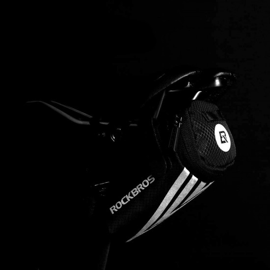 Rockbros C28 bicycle bag under the saddle - black