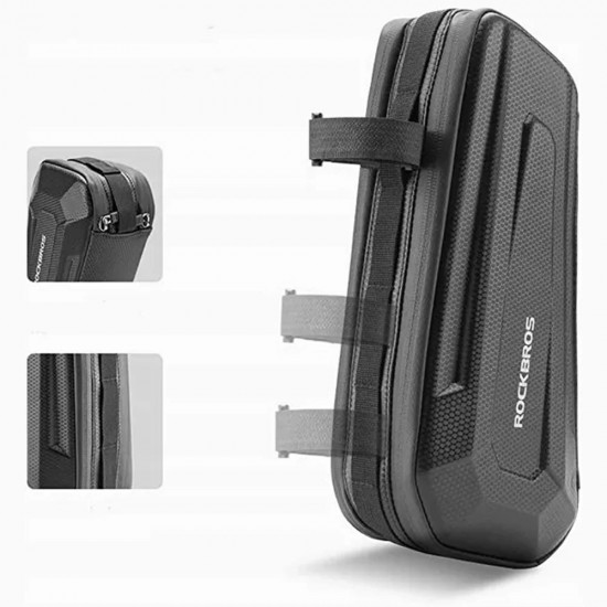 Rockbros B67 waterproof frame bike bag - black