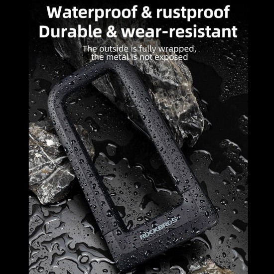 Rockbros RKS626-BK U-lock Bike Lock - Black