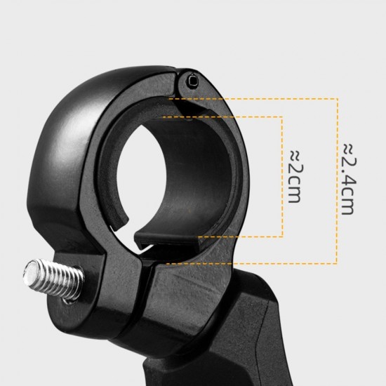 Rockbros 26210001004 Rearview Right Bicycle Mirror - Black