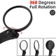Rockbros 26210001004 Rearview Right Bicycle Mirror - Black