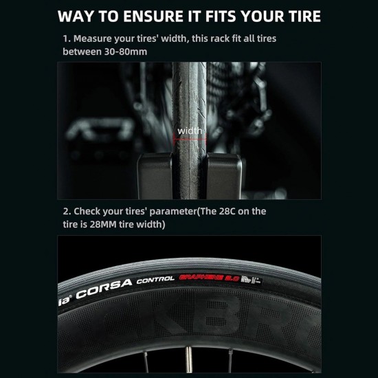 Rockbros 27210013001 bike stand - black