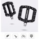 Rockbros 2017-12CBK Nylon Bicycle Pedal Set - Black