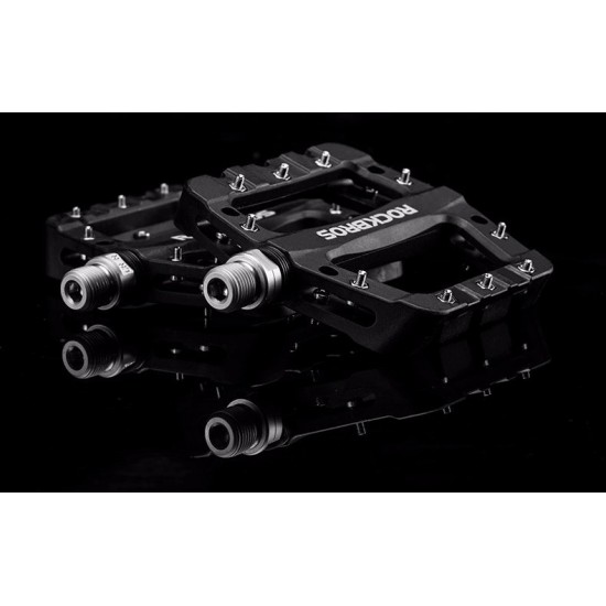 Rockbros 2017-12CBK Nylon Bicycle Pedal Set - Black