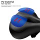 Rockbros AQ-6090B bicycle saddle - black and blue