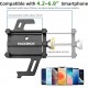 Rockbros 699-BK Aluminum Alloy Bike Phone Holder - Black