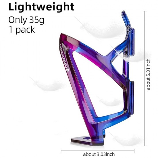 Rockbros FK338 Bike Bottle Holder - Blue and Purple