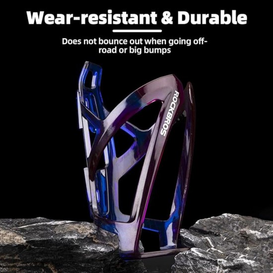 Rockbros FK338 Bike Bottle Holder - Blue and Purple