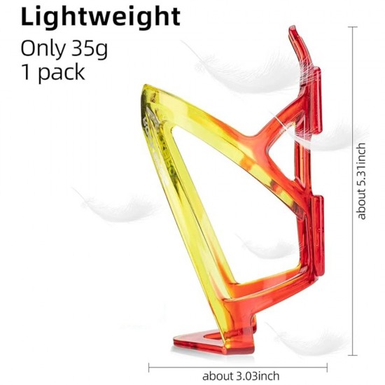 Rockbros FK338 Bike Bottle Holder - Red and Yellow