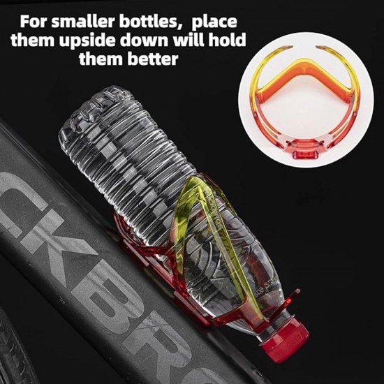 Rockbros FK338 Bike Bottle Holder - Red and Yellow