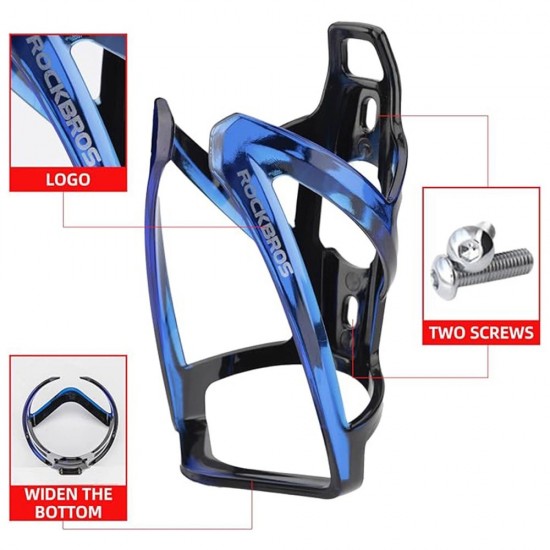 Rockbros FK338 Bike Bottle Holder - Black and Blue